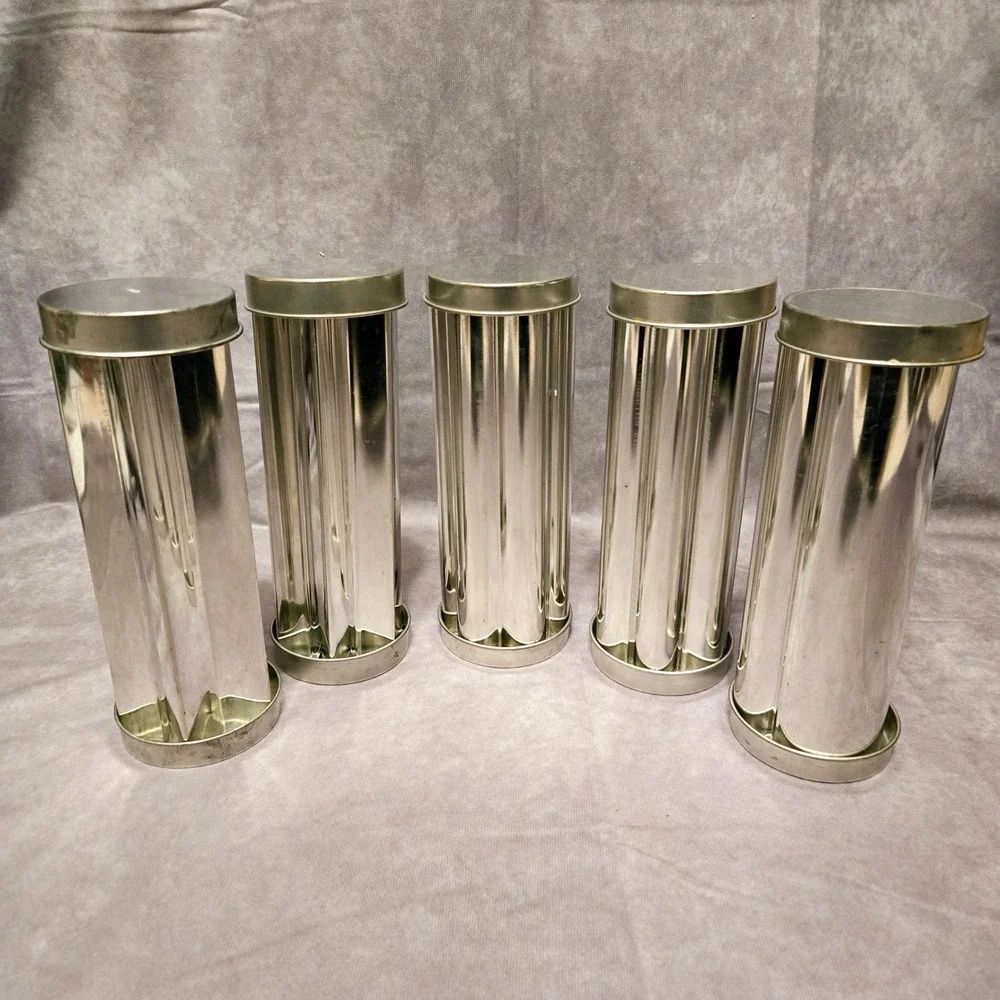 Baking Tubes Set of‎ 5 Breads Batter Cake Heart Flower Star